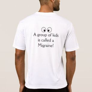 Camiseta Enxaqueca Crianças Esporte Tek T-Shirt 2
