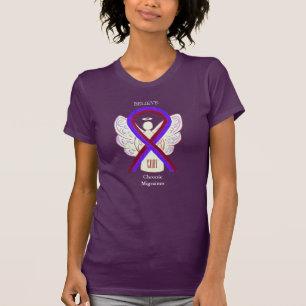 Camiseta Enxaqueca Crônica Sensibilização Fita Personali