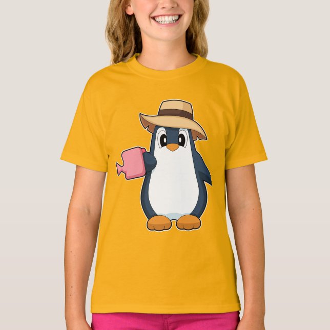 Camiseta Enxergar Pinguim (Frente)