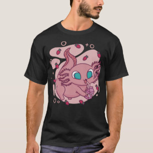 Camiseta Enxertado Com Leite De Morango Engraçado Kawaii G