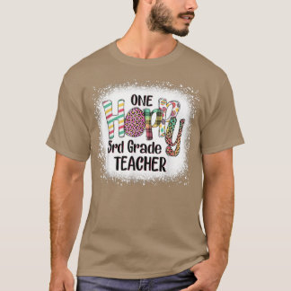 Camiseta Enxudecido Um Professor Hoppy do 3º ano, Leopard E