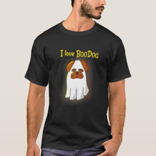 Camiseta Enxug Bonito De Halloween Em Figurino Fantasma