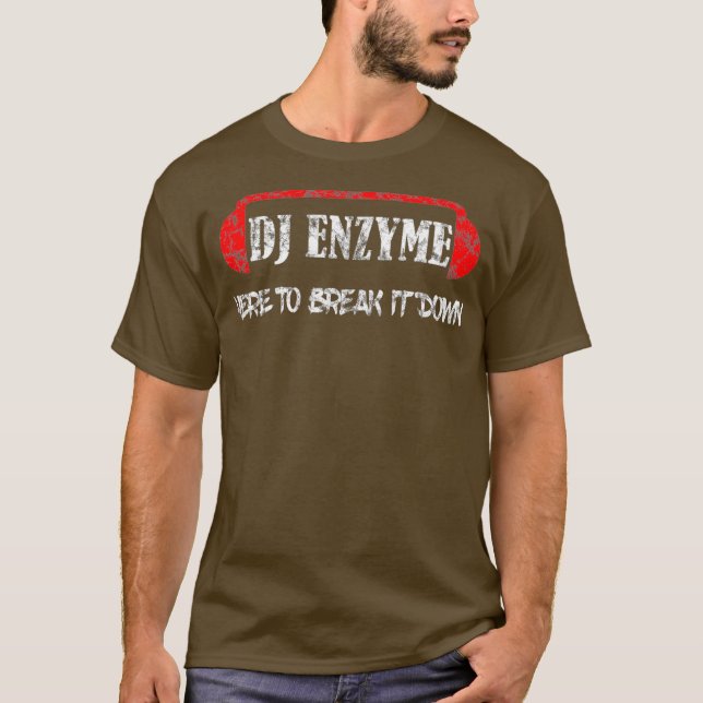 Camiseta Enzima DJ (Frente)