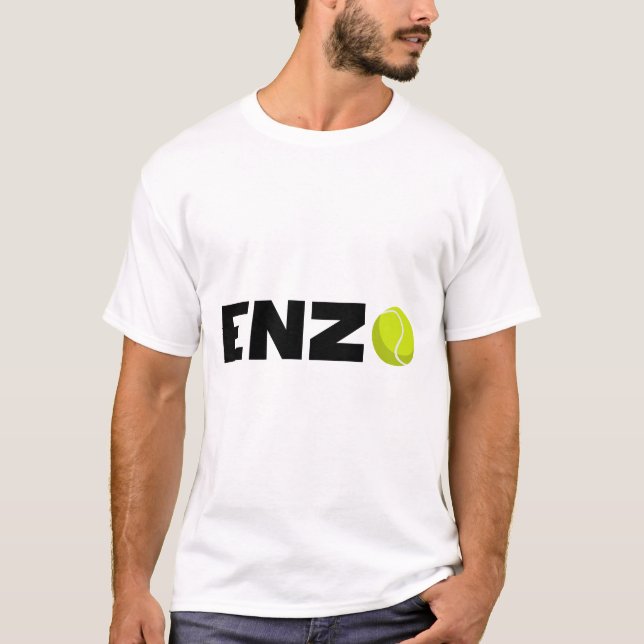 Camiseta Enzo Tênis (Frente)