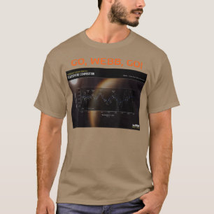 Camiseta Eoplanet Atmosphere Composition James Webb Space T