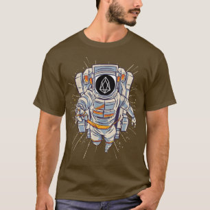 Camiseta EOS Crypto Tee, Astronauta EOS para Lua