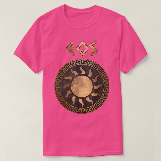 Camiseta Eos Deusa Grega do Símbolo Dawn (Frente do Design)