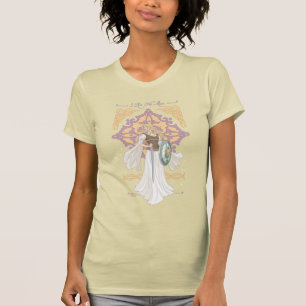 Camiseta Éowyn "Eu Não Sou Homem" Gráfica Pronta para a Bat