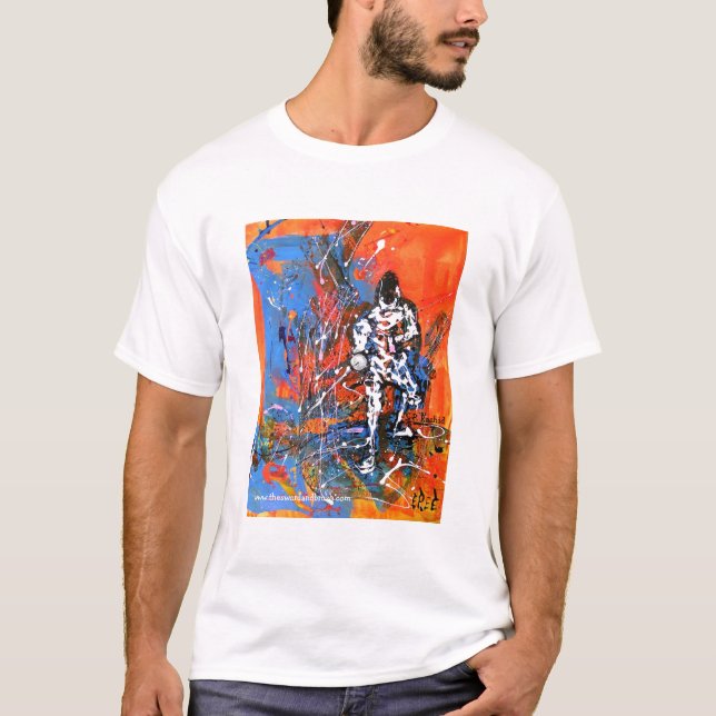 Camiseta "Epee abstrato " (Frente)