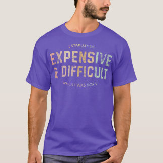 Camiseta Epensivo E Difícil Estabelecido