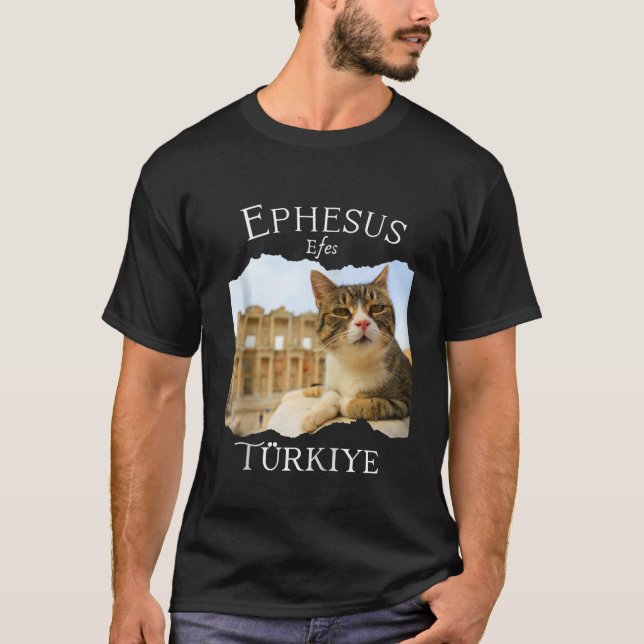 Camiseta Ephesus Efes Turquia Antiga cidade de Ephesus com  (Frente)