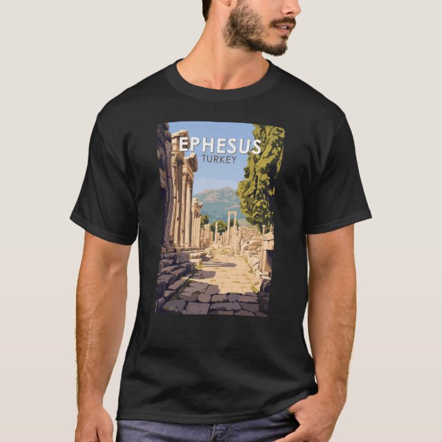 Camiseta Ephesusurkeyravel Art Vintage family (Frente)