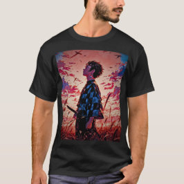 Camiseta "Epic Anime Art: Signature Impressão Tee"