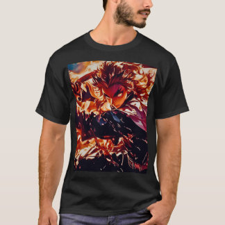 Camiseta "Epic Anime Art: Signature Impressão Tee"