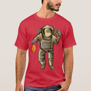 Camiseta Epic Astronauta Jogando Basquete