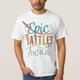 Camiseta Epic Battles Await