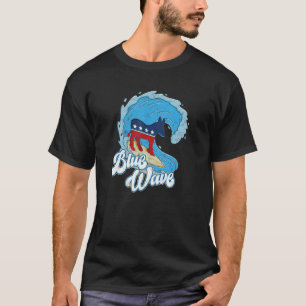 Camiseta Epic Blue Wave-Democrata Donkey