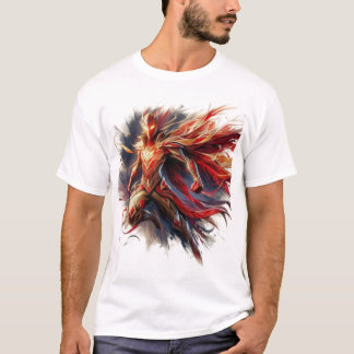 Camiseta Epic BrushAVE Super-herói: Desenho Artístico De Ca
