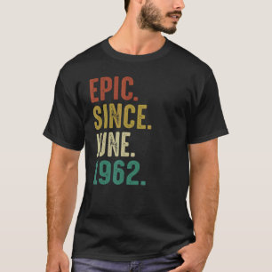 Camiseta Epic De 60 Anos Desde Junho De 1962