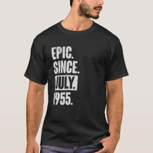 Camiseta Epic De 67 Anos De Idade 67 Anos Desde Julho De 19