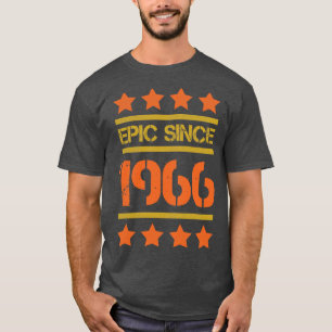 Camiseta Epic Desde 1966 Familiar Aniversário Presente BayP