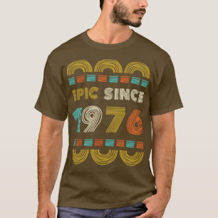 Camiseta Epic Desde 1976, Nascimento Da Família BayGift