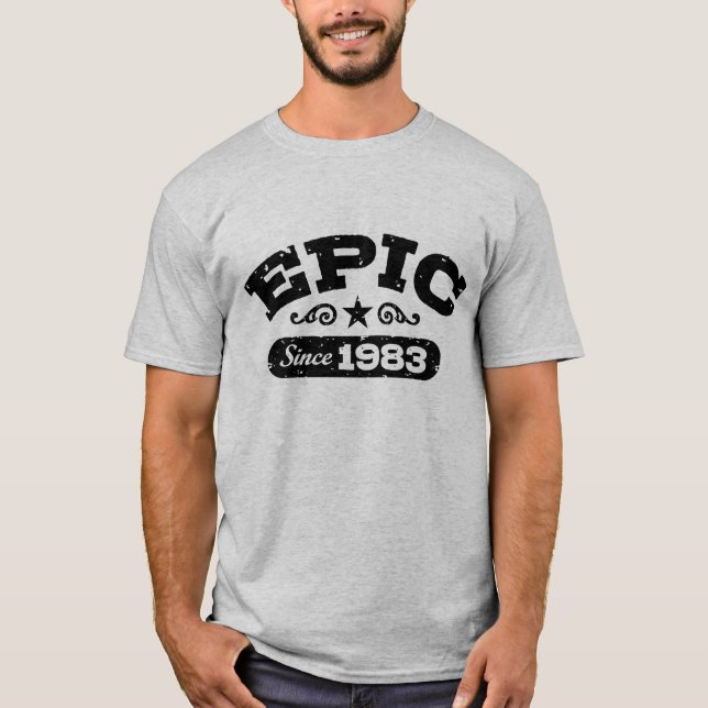 Camiseta Epic Desde 1983 (Frente)