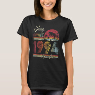 Camiseta Epic Desde abril de 1994 28 Anos 28 Anos 1. Aniver