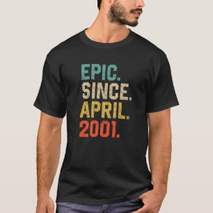 Camiseta Epic Desde Abril De 2001 Men Women Vintage 21Ruas