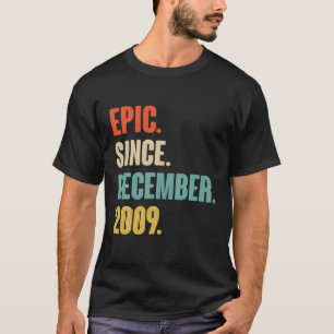 Camiseta Epic Desde Aniversário De Dezembro De 2009 - Pres