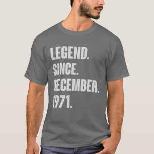 Camiseta Epic Desde Dezembro De 1971 Presente De Aniversár