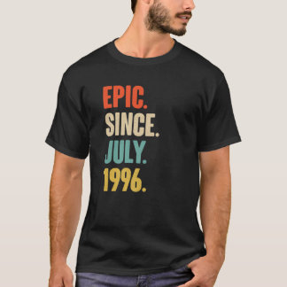 Camiseta Epic Desde Julho De 1996 - 25 De Julho Presente Pa