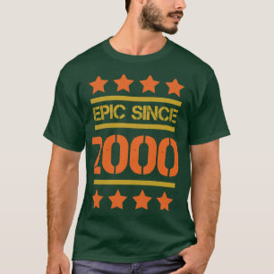 Camiseta Epic Desde O Aniversário Da Família 2000, Deu Pres
