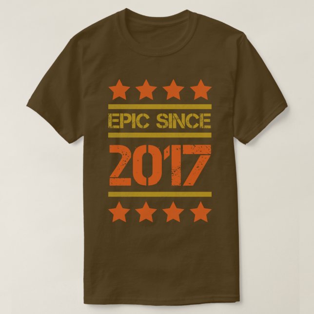 Camiseta Epic Desde O Aniversário Da Família 2017, Dona-Te  (Frente do Design)