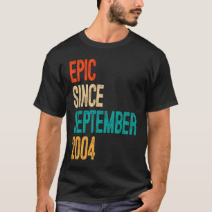 Camiseta Epic Divertido Desde Setembro De 2004, 15 Bi De 15