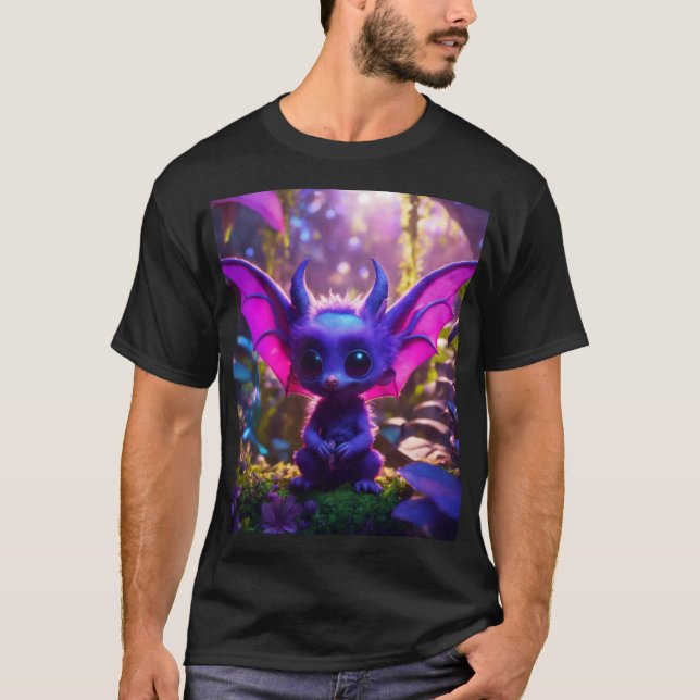 Camiseta "Epic Dragon Chronicles: Uma aventura fantasiosa" (Frente)