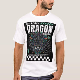 Camiseta Epic Dragon Graphic T-Shirt Design