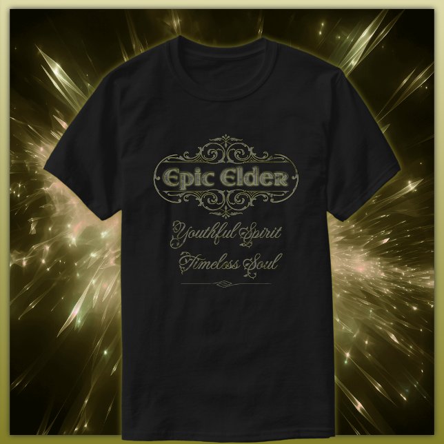 Camiseta Epic Elder: Espírito Judeu, Alma Eterno (Criador carregado)