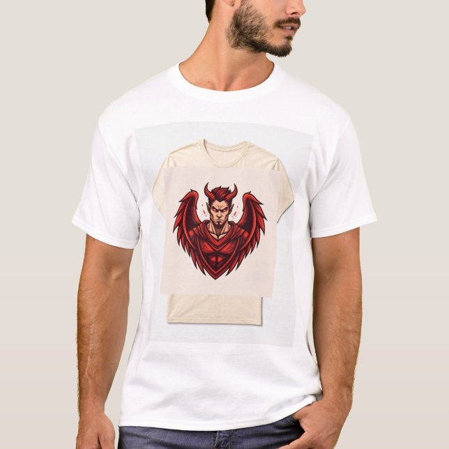 Camiseta "Epic Esporta Emblem T-Shirt - Diabo Angel em acto (Frente)
