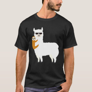 Camiseta Epic Fashion Deal Sloth Andando Llama Para Mulhere