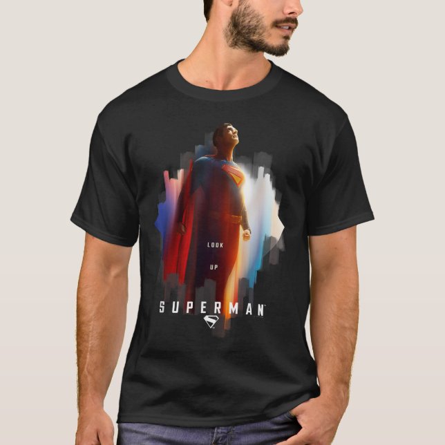 Camiseta Epic Flying Hero Poster – Inspired by Superman Pow (Frente)