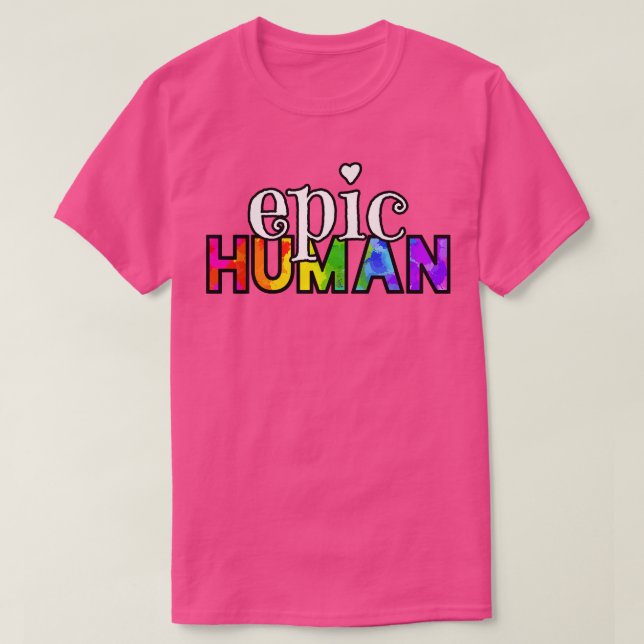 Camiseta Epic Humano (Frente do Design)