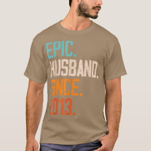 Camiseta Epic Husband Desde 2013, Casal Da Família