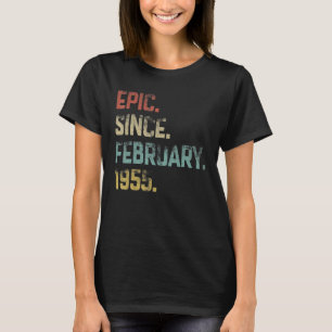 Camiseta Epic Incrível De 68 Anos Desde Fevereiro De 1955 6