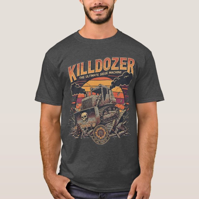 Camiseta Epic Mega Killdozer Tank  (Frente)