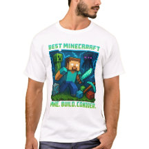 Epic Minecraft Inspirado em T-Shirt - Jovem