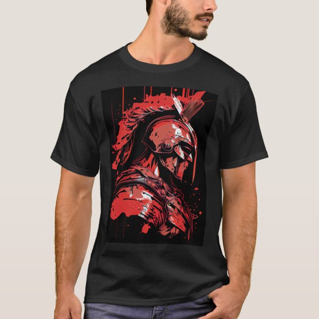 Camiseta Epic Motivational Spartan Warrior Trojan G (Frente)
