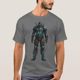 Camiseta EPIC Sci-Fi Power Armor Futuristic Warrior T-Shirt