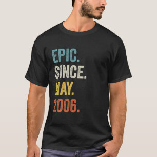 Camiseta Epic Since May 2002 20Th Birthday