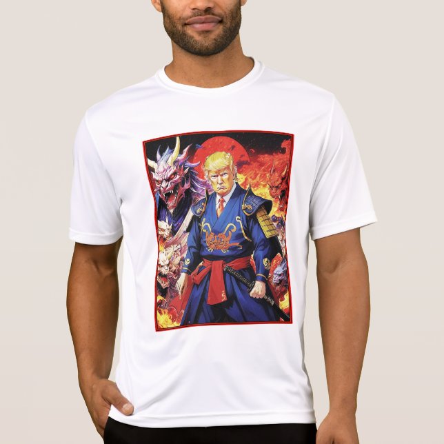 Camiseta Epic Trump Samurai Anime (Frente)